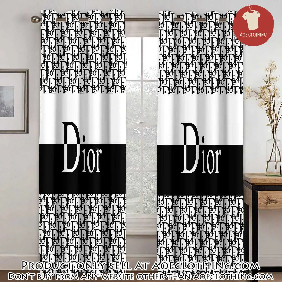 Dior premium window curtains hot  set wc098 aoe1949345